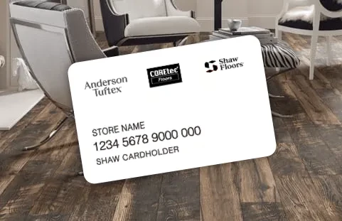 Financing card | Direct Flooring Center